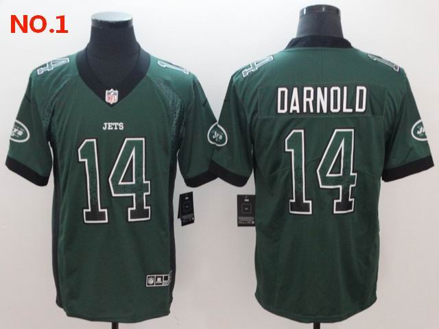 Men's New York Jets #14 Sam Darnold Jerseys-6